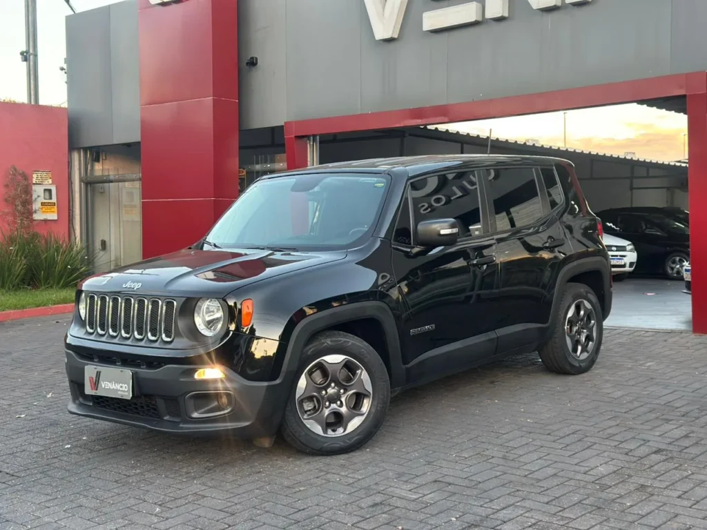Jeep Renegade 1.3 Turbo seminovo à venda na Venâncio Veículos em Goiânia